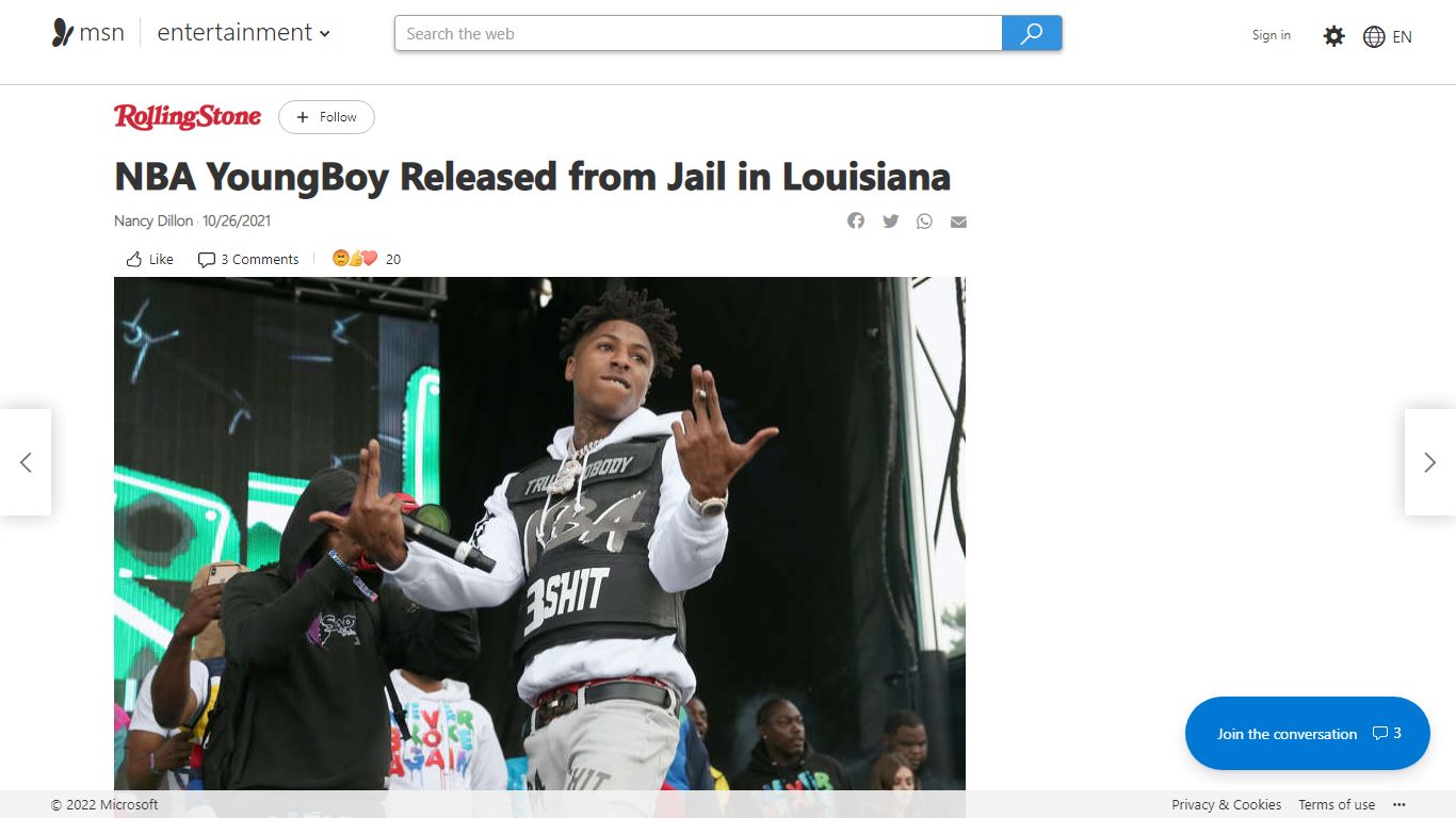 NBA YoungBoy Released from Jail in Louisiana